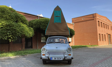 Trabant BJ 89 Farbe Delphingrau