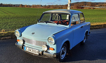 Trabant BJ 89 Farbe Delphingrau