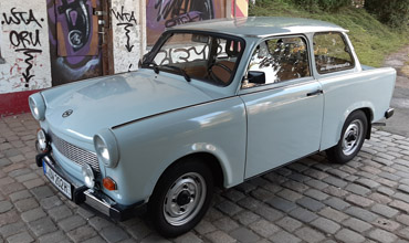 Trabant BJ 89 Farbe Delphingrau