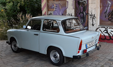 Trabant BJ 89 Farbe Delphingrau