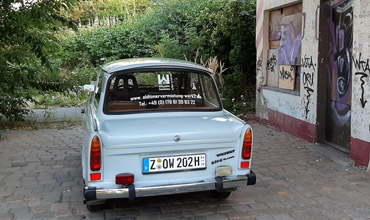 Trabant BJ 89 Farbe Delphingrau