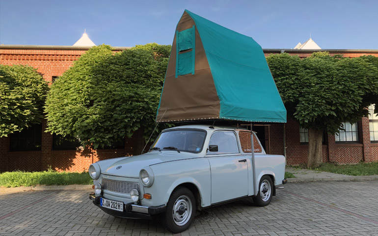 Trabant BJ 89 Farbe Delphingrau